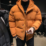 Men's Autumn Winter Coat Hooded Jacket