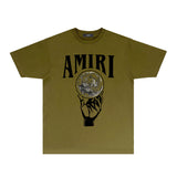 Amiri T Shirt Short Sleeve T-shirt Blouse Summer