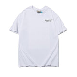 Fog T Shirt MultiLine Floral Printed Men's and Women's ShortSleeved Tshirt Fear Of God