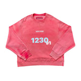 Rrr123 Sweatshirt Rivington ROI Rebis Rrr123 Washed Distressed Loose round Neck Sweater