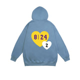 In Memory of Kobe Hoodie Kobe Commemorative Zipper Cardigan Sweater Loose plus Size