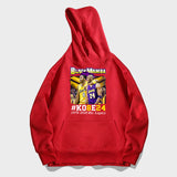 In Memory of Kobe Hoodie Kobe Commemorative Model No. 8 No. 24 Loose Youth Coat