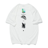 Men T Shirt Summer Casual Tops Men's Clothes Summer Wear Retro Men's round Neck Short Sleeve Casual Loose Printed T-shirt Trendy Men