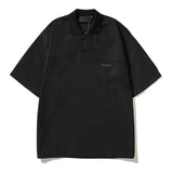 Essentials Polo Shirt Fog Fear of God Season 7 Mainline Loose T-shirt