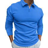 Polo Shirts Autumn and Winter Polo Shirt Long Sleeve Men