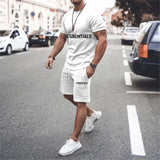 Fear Of God Fog Essentials Casual Short Sleeve Shorts Set