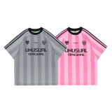 Man Tees Mankun Street Fashion Brand Striped Jersey