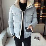 Men's Autumn Winter Coat Men's Winter Stand Collar down Cotton