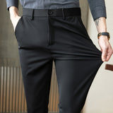 Men Trousers Business Gentleman Male Business Trousers