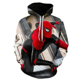 Men Spider Hoodie Marvel Series Sweater 3D Printing Autumn and Winter
