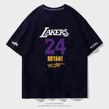 In Memory of Kobe T Shirt Short-Sleeved T-shirt Men's Basketball Sports