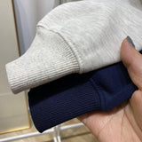 Diana Harvard Sweatshirt Autumn Letter Print round Neck Pullover Long Sleeve Sweater