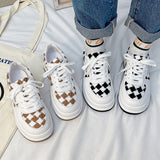 Cow Print Hey Dude Shoes Chessboard Plaid Leisure Slip on Casual Shoes Pink Platform Women's Board Shoes