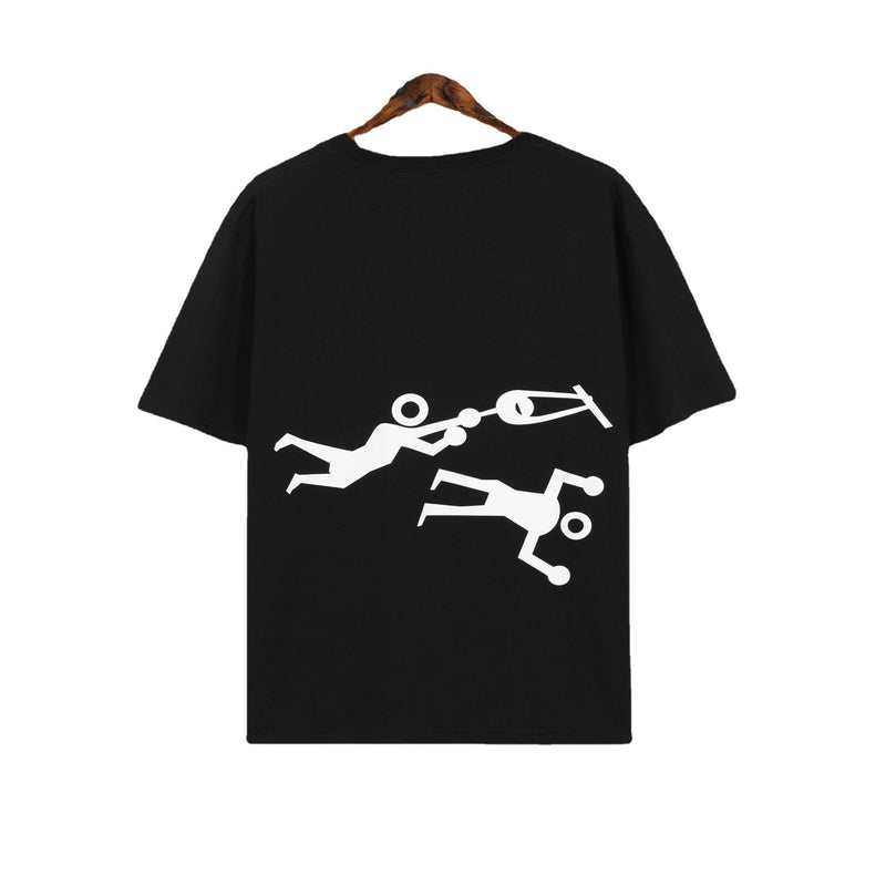 Cavempt Ce Tech Man-Type Printing Male and Female Couple Short Sleeve