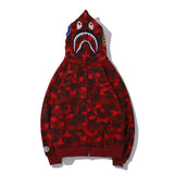 Bape Hoodie Men's Women's Zipper Sweater Jacket
