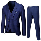 Seersucker Suit Professional Tailored Suit Suit Men's Two-Piece Suit