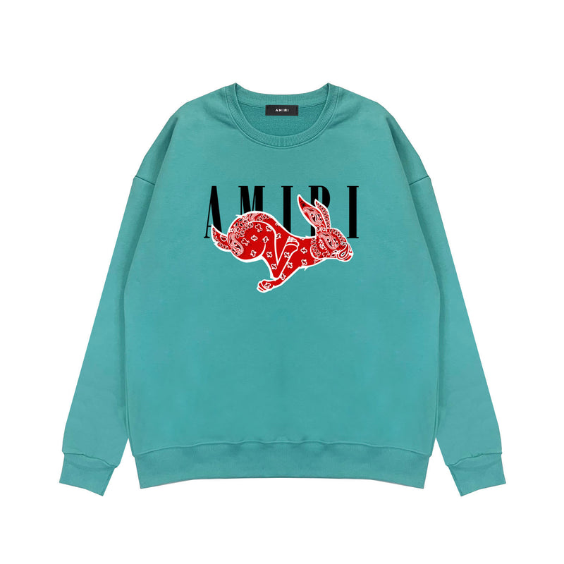 Amiri Sweatshirt Amiri Crew Sweatshirts Crew Neck Sweater