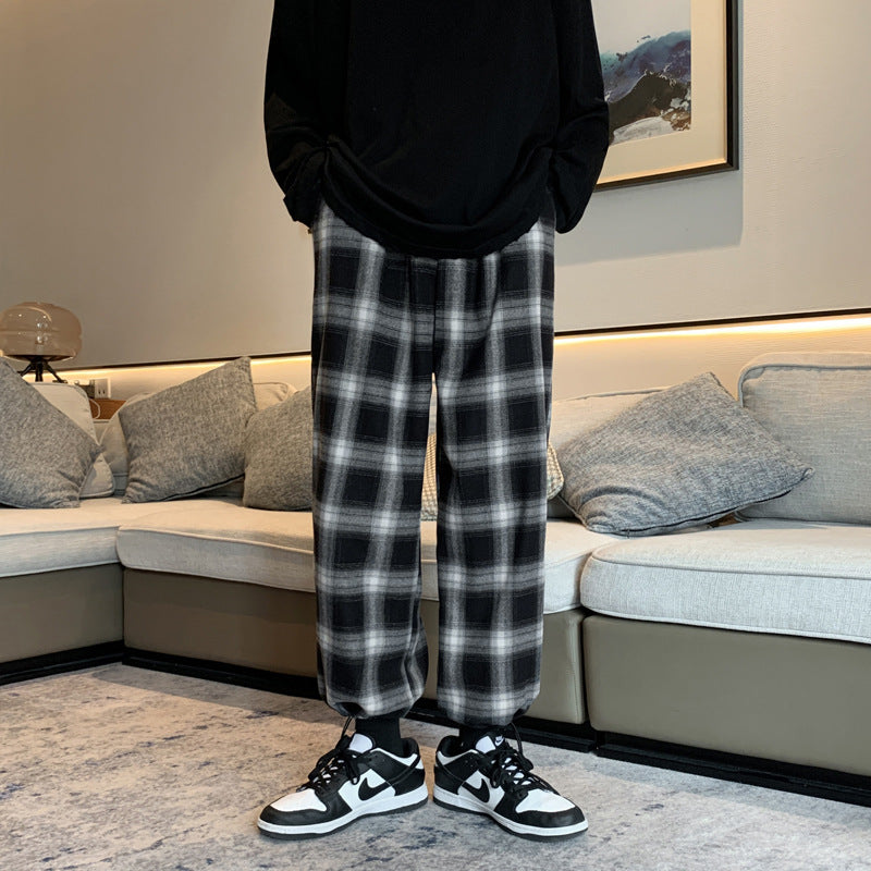 Men Cargo Pants Autumn Pants Men's Sports Pants Loose Casual Trousers