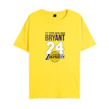 In Memory of Kobe T Shirt Spring Leisure Trendy Fashion Men and Women Short Sleeve