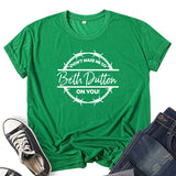 Beth Dutton Outfits Printed T-shirt Loose Casual Fashion