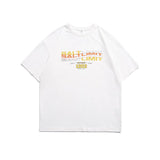 Men T Shirt Summer Casual Tops Men's Clothes Summer Wear Vintage Men's round Neck Short Sleeve Casual Loose Letter Printed T-shirt