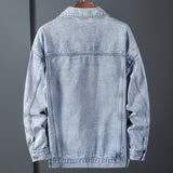 Denim Shirts Denim Jacket Men's Spring and Autumn Denim Jacket
