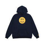 Smiley Face Hoodie Drew Smiley Face Printed Men's and Women's Casual Hooded Sweater