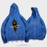 In Memory of Kobe Hoodie Back Memorial Kobe Hooded Sweater Sports Loose