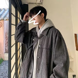 Denim Shirts Denim Jacket Men's Spring Baggy Casual Jacket Jacket