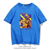 In Memory of Kobe T Shirt Men's Short Sleeve Summer Loose Sports