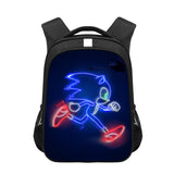Shadow Backpack Sonic Cartoon Backpack Schoolbag Reflective Stripe Primary and Secondary School Students Burden Alleviation Backpack