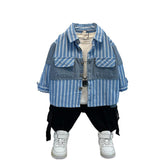 Toddler Boys Jackets Boys Autumn Wear Denim Jacket Children