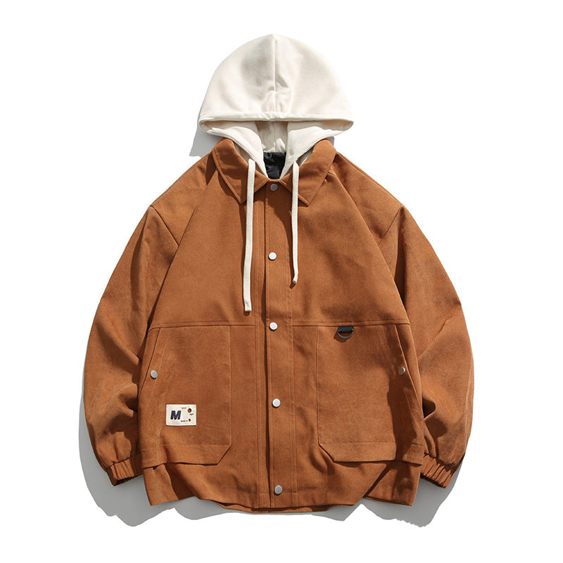 Nasa Jacket Men's Spring and Autumn Fashion Brand Hooded Jacket
