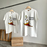 Human Made T-Shirt Slub Cotton Flying Blanket Dog Loose Couple T-shirt