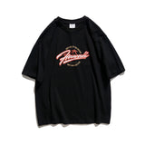 Men 'S T-shirt Hip Hop Letter Print Short-Sleeve T-shirt Men 'S And Women 'S 100% Cotton Coat Summer Half Sleeve Loose Casual T-shirt T