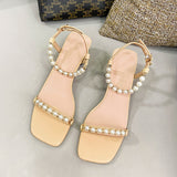 Nude Block Heel Sandals Chunky Heel Sandals