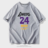 In Memory of Kobe T Shirt Short-Sleeved T-shirt Men's Basketball Sports