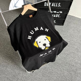 Human Made T-shirt Labrador Slub Cotton Loose Couple T-shirt