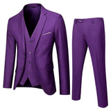Seersucker Suit Professional Tailored Suit Suit Men's Two-Piece Suit