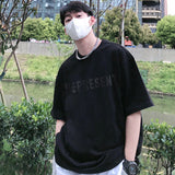 Present T Shirt All-Match Loose Men and Women