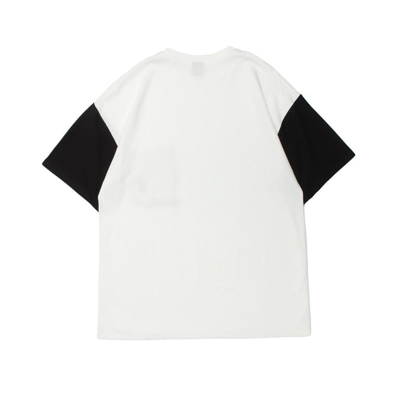 Men T Shirt Summer Casual Tops Contrast Stitching Short Sleeves T-shirt Men's round Neck Half Sleeve Harajuku Style Trend Multicolor Half Sleeve