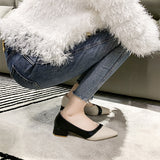 Nude Wide Fit Block Heels