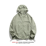 Men Sun Protection Clothing Men's Summer Thin Coat Cool Sun-Protective Clothing