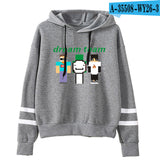 Dreamwastaken Novelty Hoodies Dream Merch Shirt Printed Fashion Loose Sweater