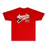 Amiri T Shirt Fashion Brand Short Sleeve T-shirt Shirt