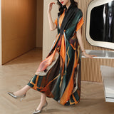 Women's Exotic Dresses Summer Shirt Dress Women's V-neck Loose Printed Dress