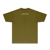 Amiri T Shirt Fashion Brand Short Sleeve T-shirt Shirt