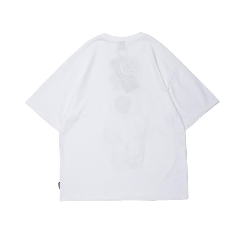 Men's T Shirt Summer Casual Tops Embroidered Short Sleeve T-shirt Men's round Neck Half Sleeve Street Fashion Loose Pullover Half Sleeve T-shirt