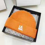 Dogers Winter Hat Fashion Letters Woolen Cap Female Autumn and Winter Leisure