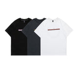 Men T Shirt Summer Casual Tops Men's Clothes Summer Wear Vintage Men's round Neck Short Sleeve Casual Loose Letter Printed T-shirt